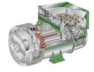丽水发电机内部结构图 丽水发电机内部结构图
